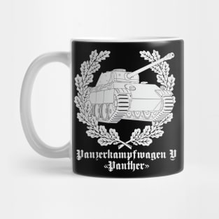 Pz-V Panther and a wreath of oak leaves Mug